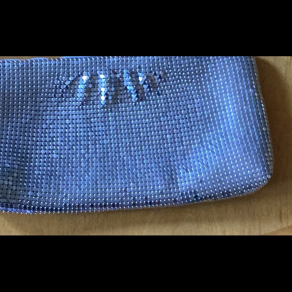 Silver Mesh Clutch vintage